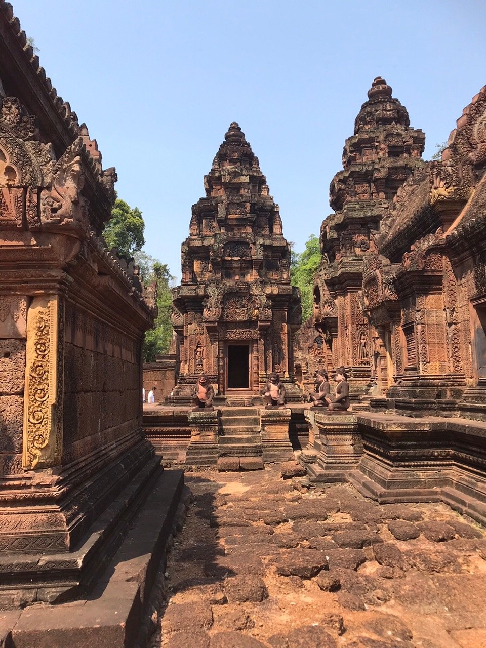 Cambodia -  - The very beautiful Banteay Srei
