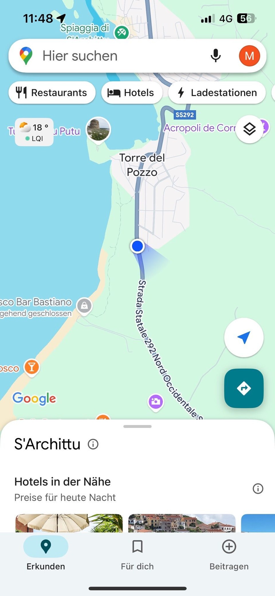 Italien - Tresnuraghes - 