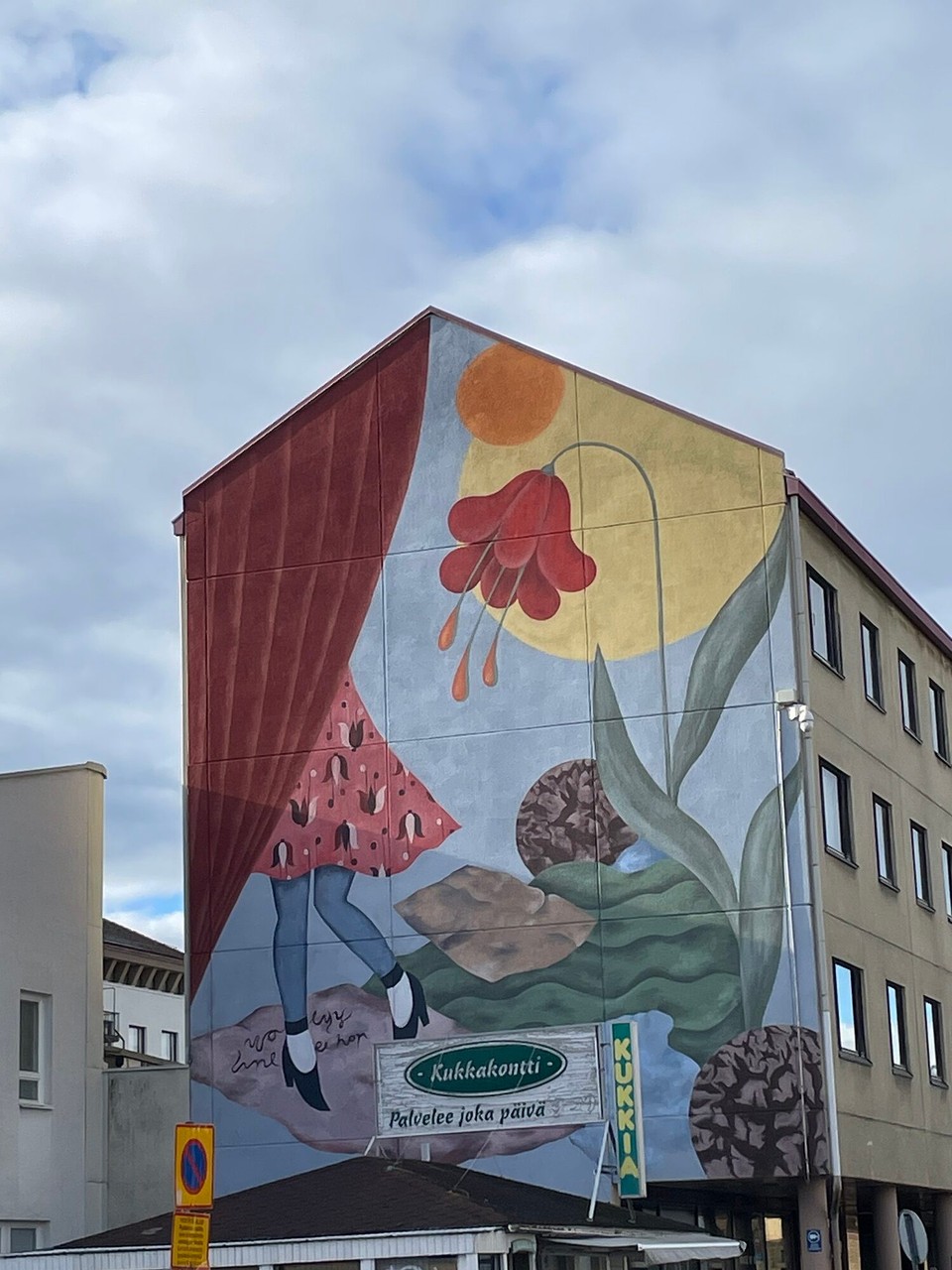 Finnland - Juurikkalahti - Auch hier gibt es Street Art