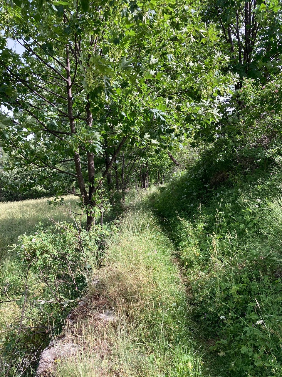 Italien - Stroppo - Weiter auf der napoleonischen Militärstraße 