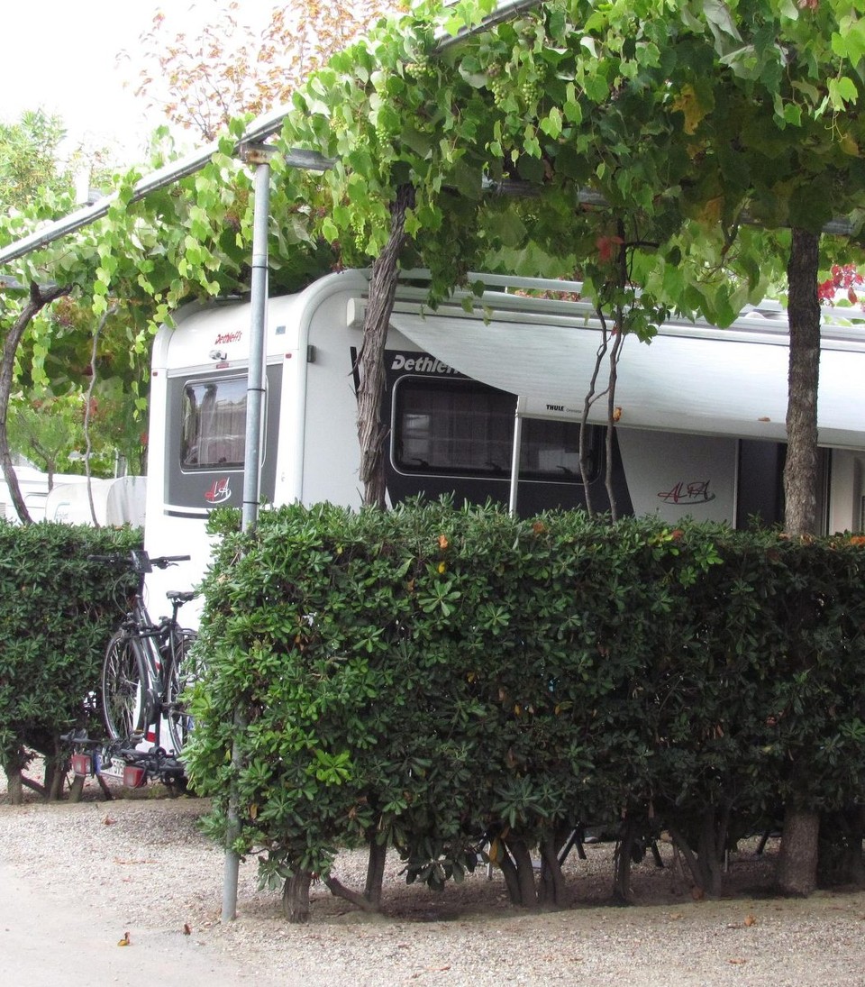 Italien - Cervo - Stellplatz