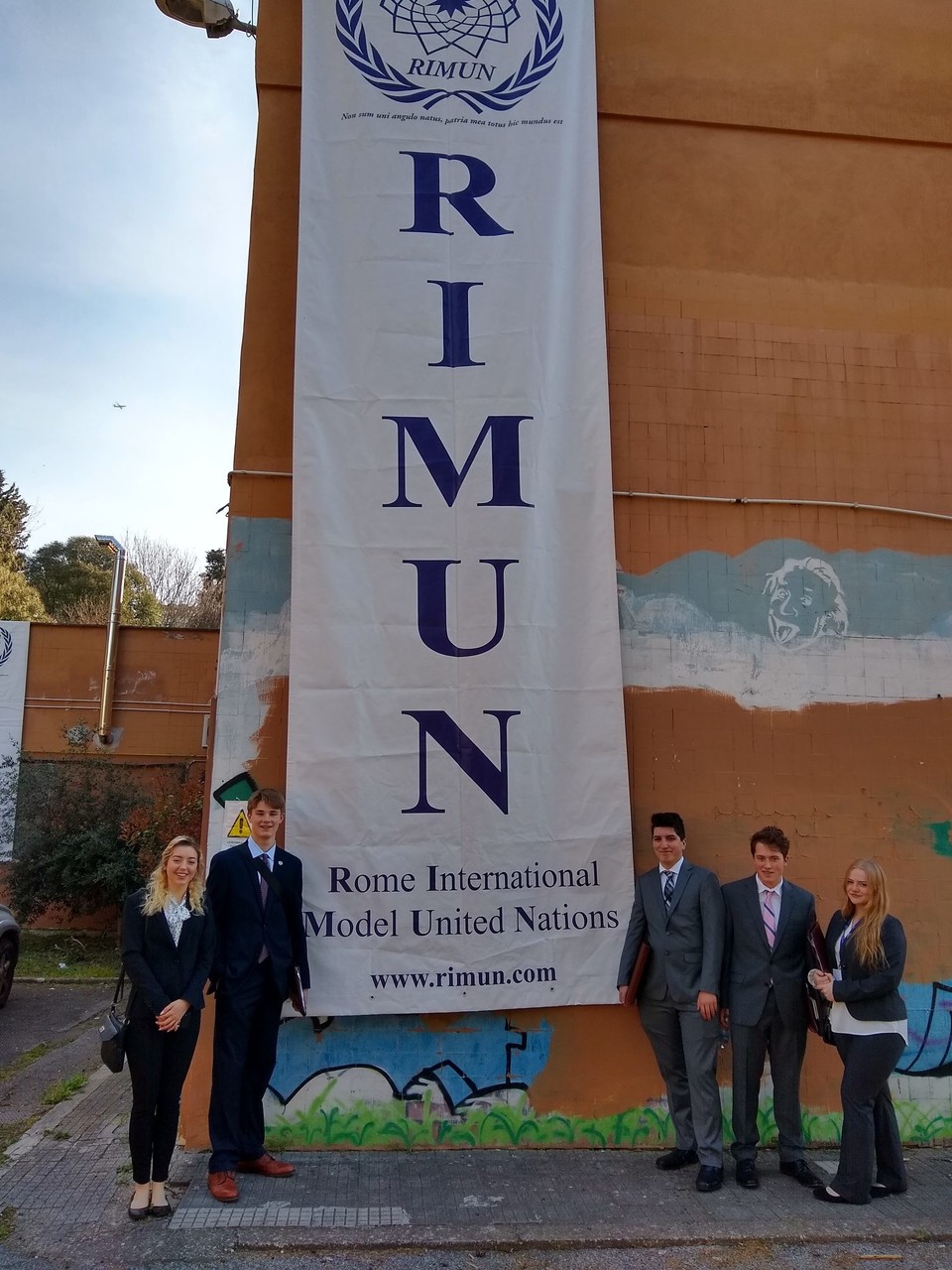 Italy - Rome - First day at Liceo Farnesina