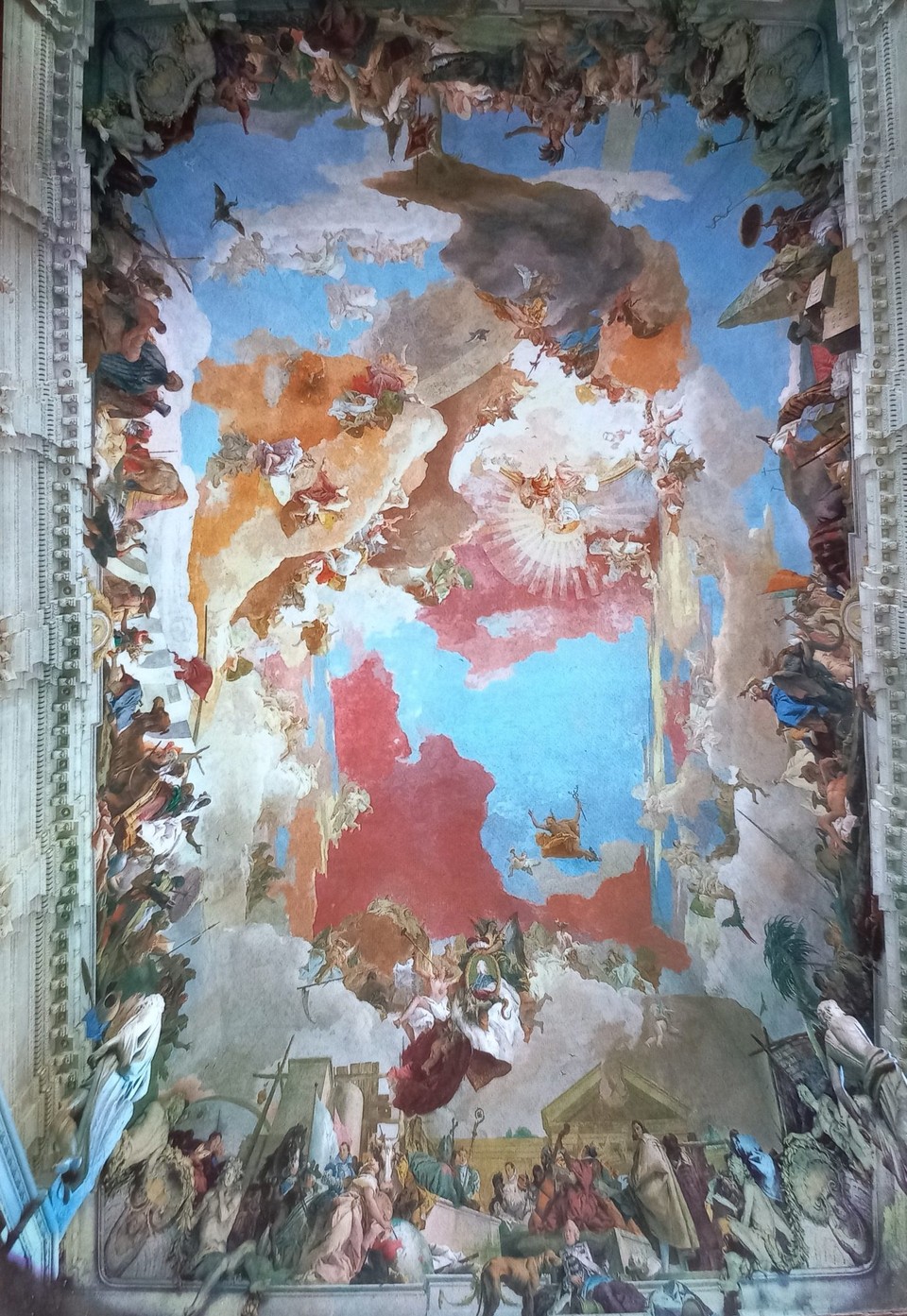 Deutschland - Würzburg - Deckenfresko von G. B. Tiepolo.