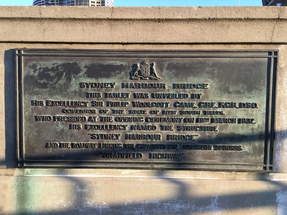Australia - Sydney - Genau die Harbour Bridge