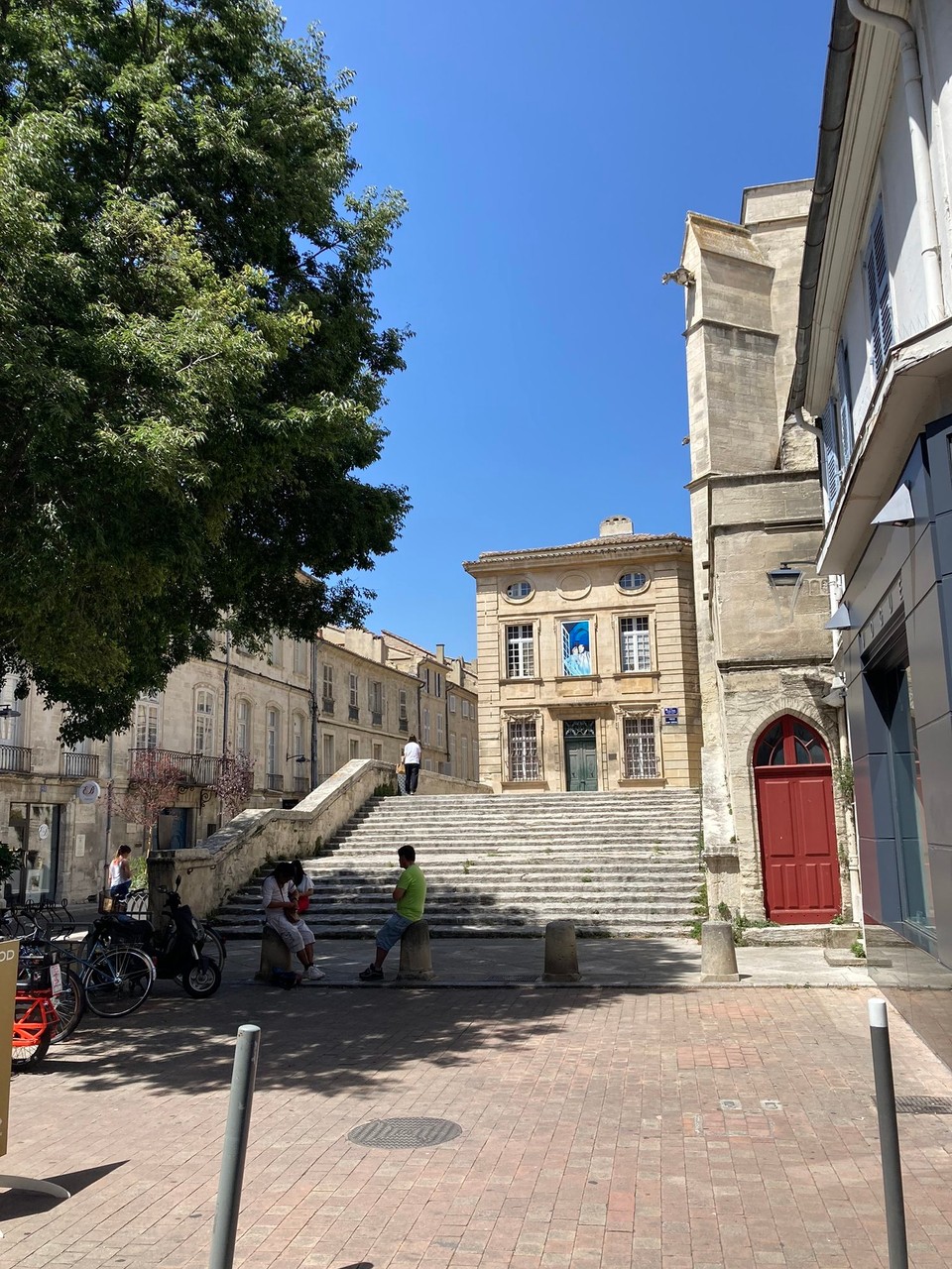 Frankreich - Vallon-Pont-d'Arc - Altstadt Avignon 