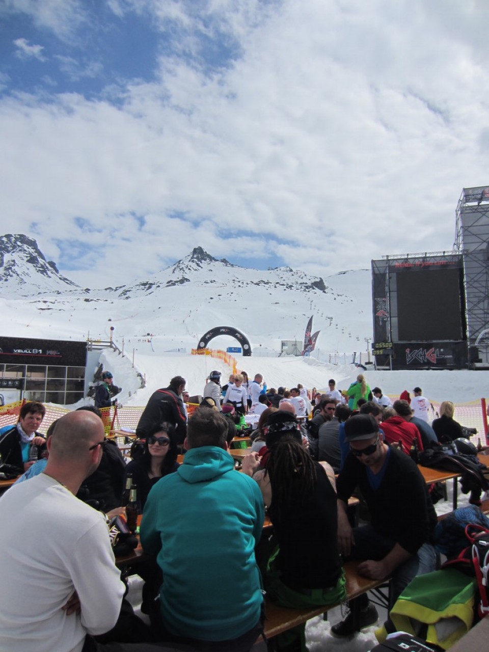 Österreich - Ischgl - Run an fans