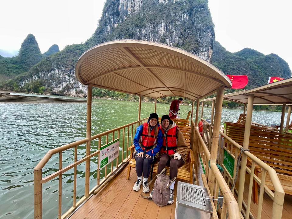 China - Guilin - Underwägs mit em Bamboo 🚣