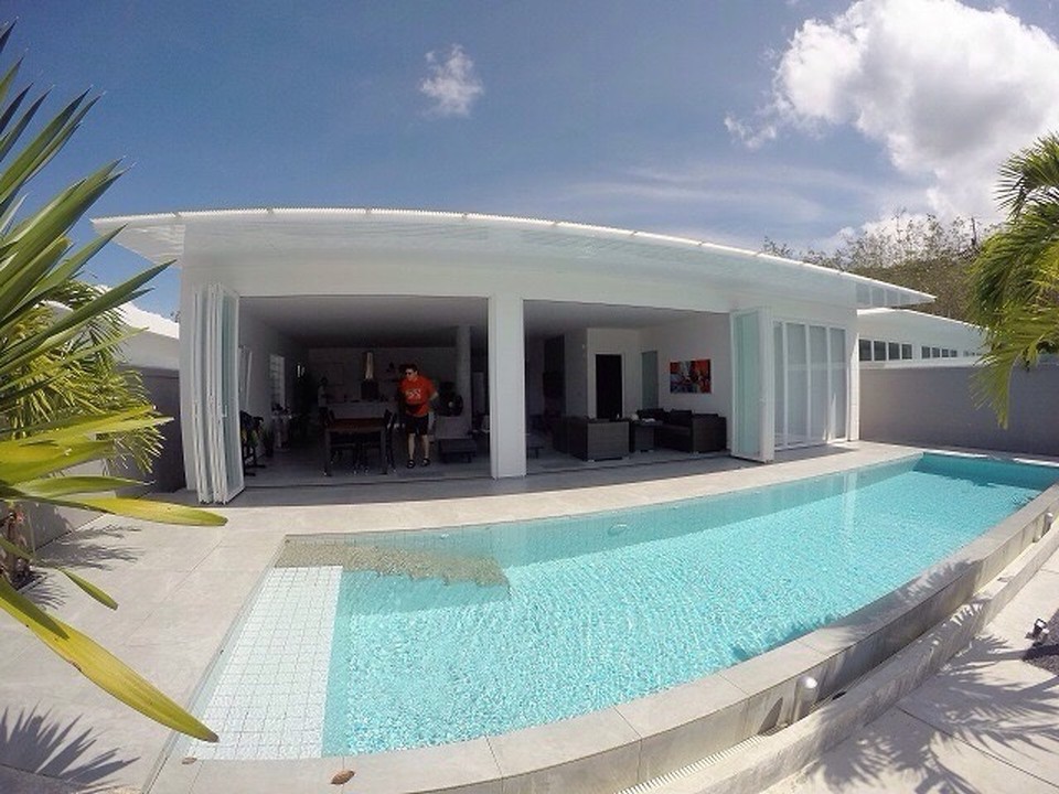 Thailand - Amphoe Thalang - Blick ins Wohnzimmer 