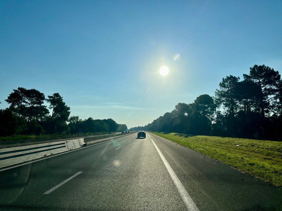 Frankreich - Seurre - … Kilometer um Kilometer Richtung Heimat…