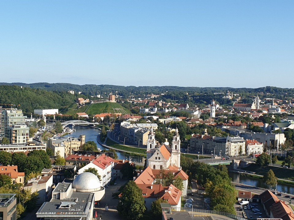 Lithuania - Vilnius - View of the Old Town