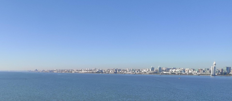 Portugal - Sagres - Ein letzter Blick auf Lissabon