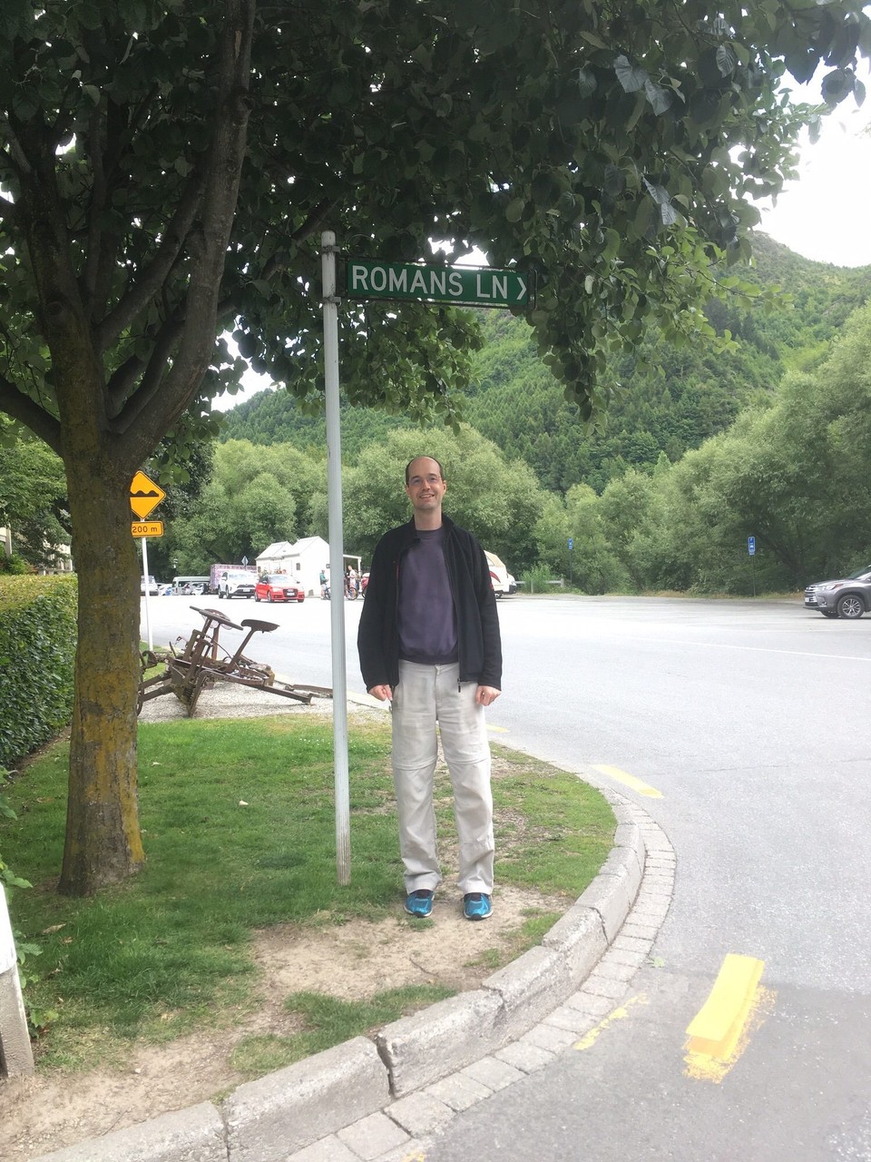 Neuseeland - Arrowtown - Roman hat seinen Platz gefunden ....