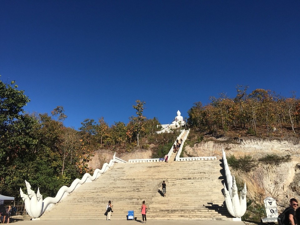 Thailand - Pai - White Buddha