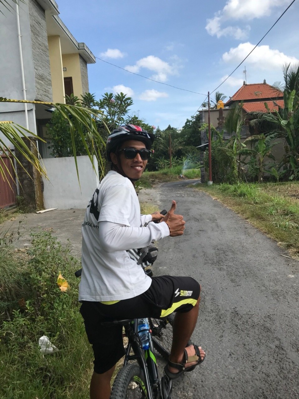 Indonesia - Gianyar - Nyoman, our bike guide
