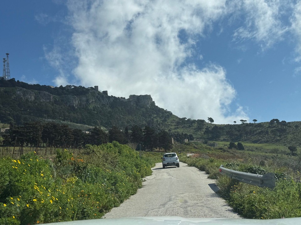 Italien - Castellammare del Golfo - Anfahrt nach Erice