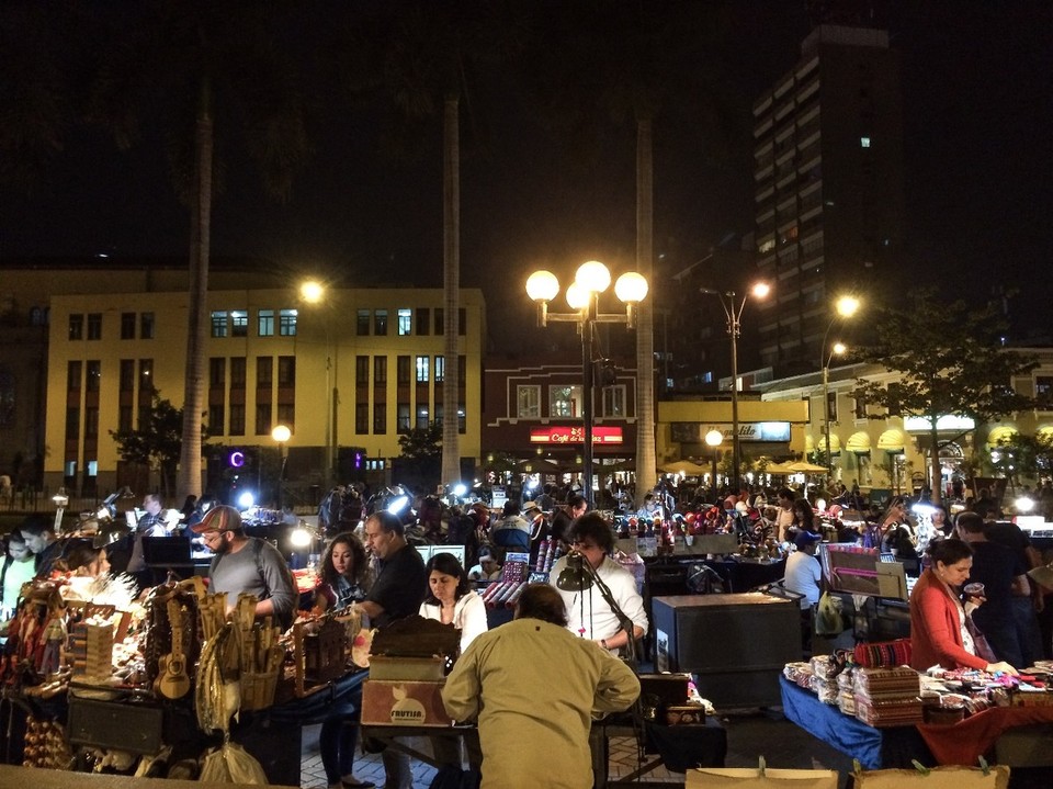 Peru - Lima - Night market 