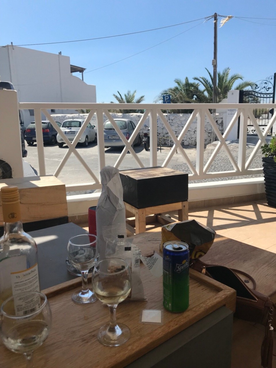 Greece - Thira - First stop on tour