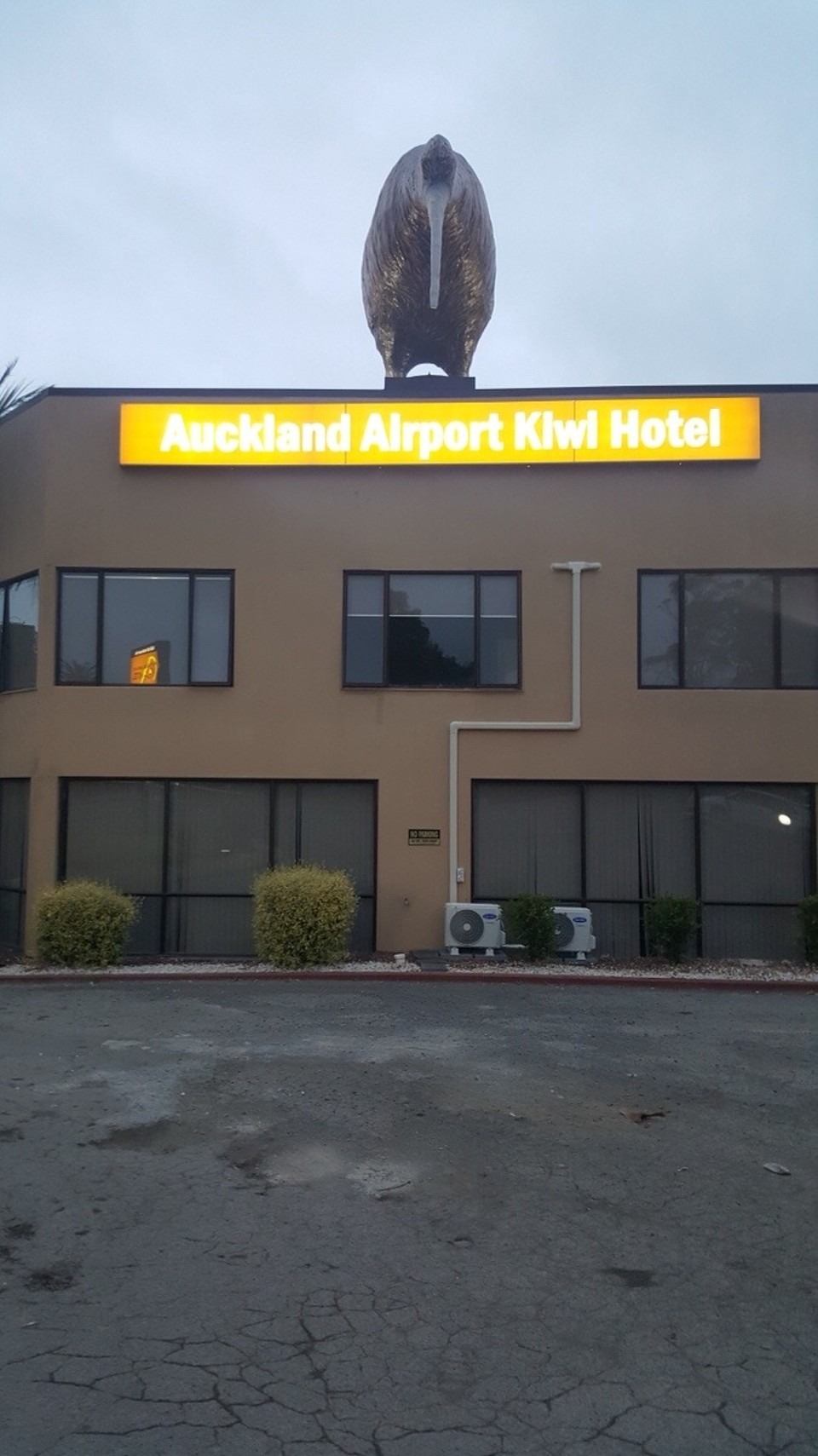 Neuseeland - Auckland - Mein Hotel und gleichzeitig auch Hostel.