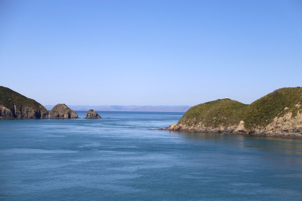 Neuseeland - Wellington - Die letzten Felsen der Südinsel