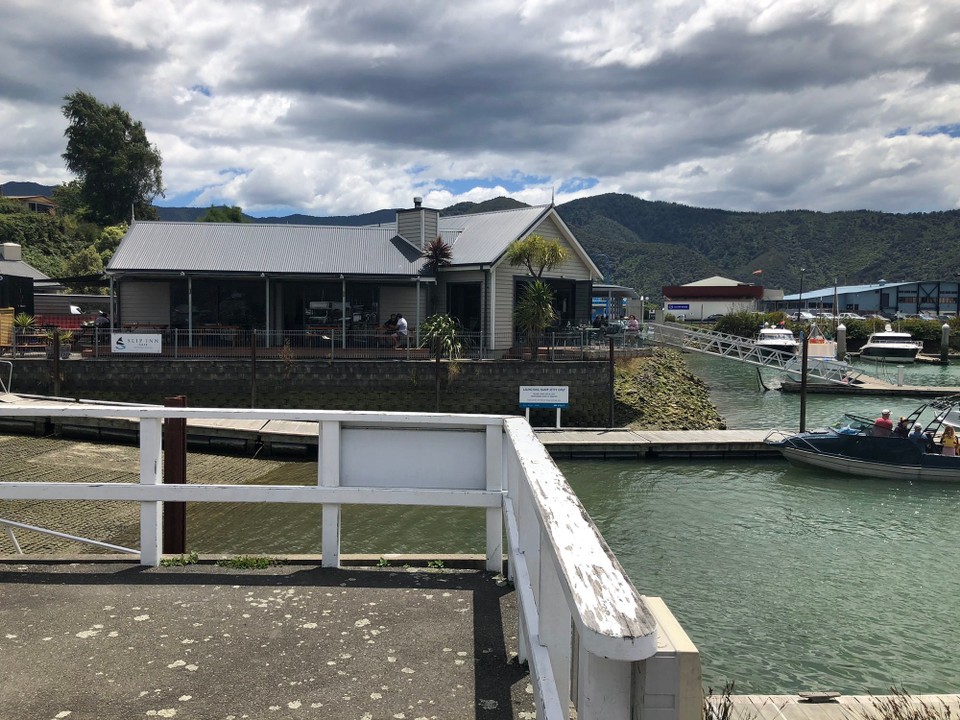 Neuseeland - Picton - Unser Restaurant in Havelock
