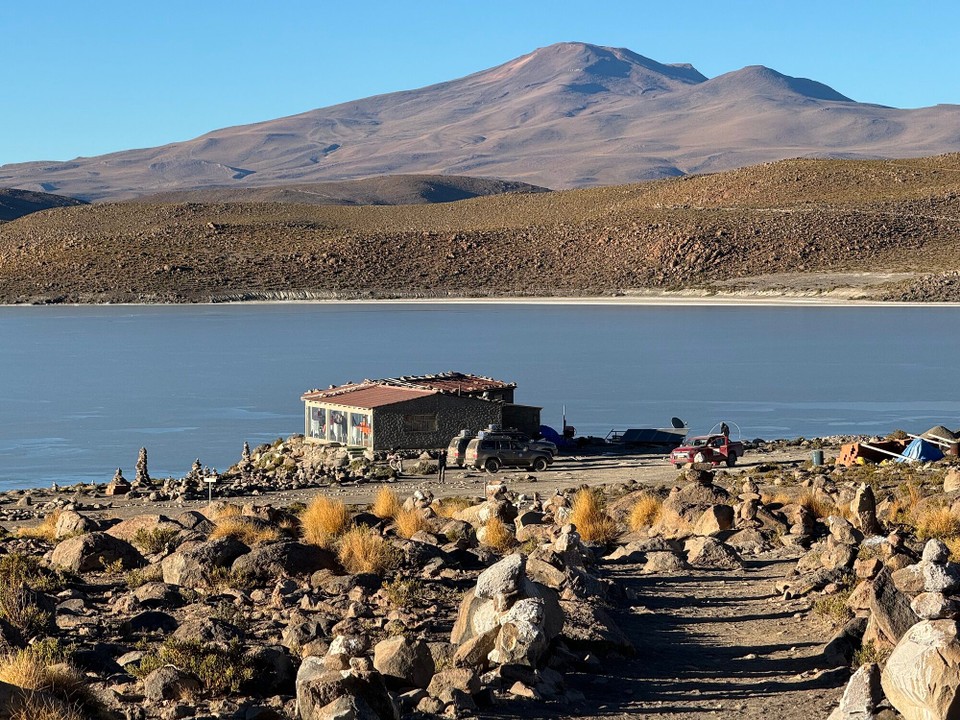 Chile - San Pedro de Atacama - Frühstückshaus am See