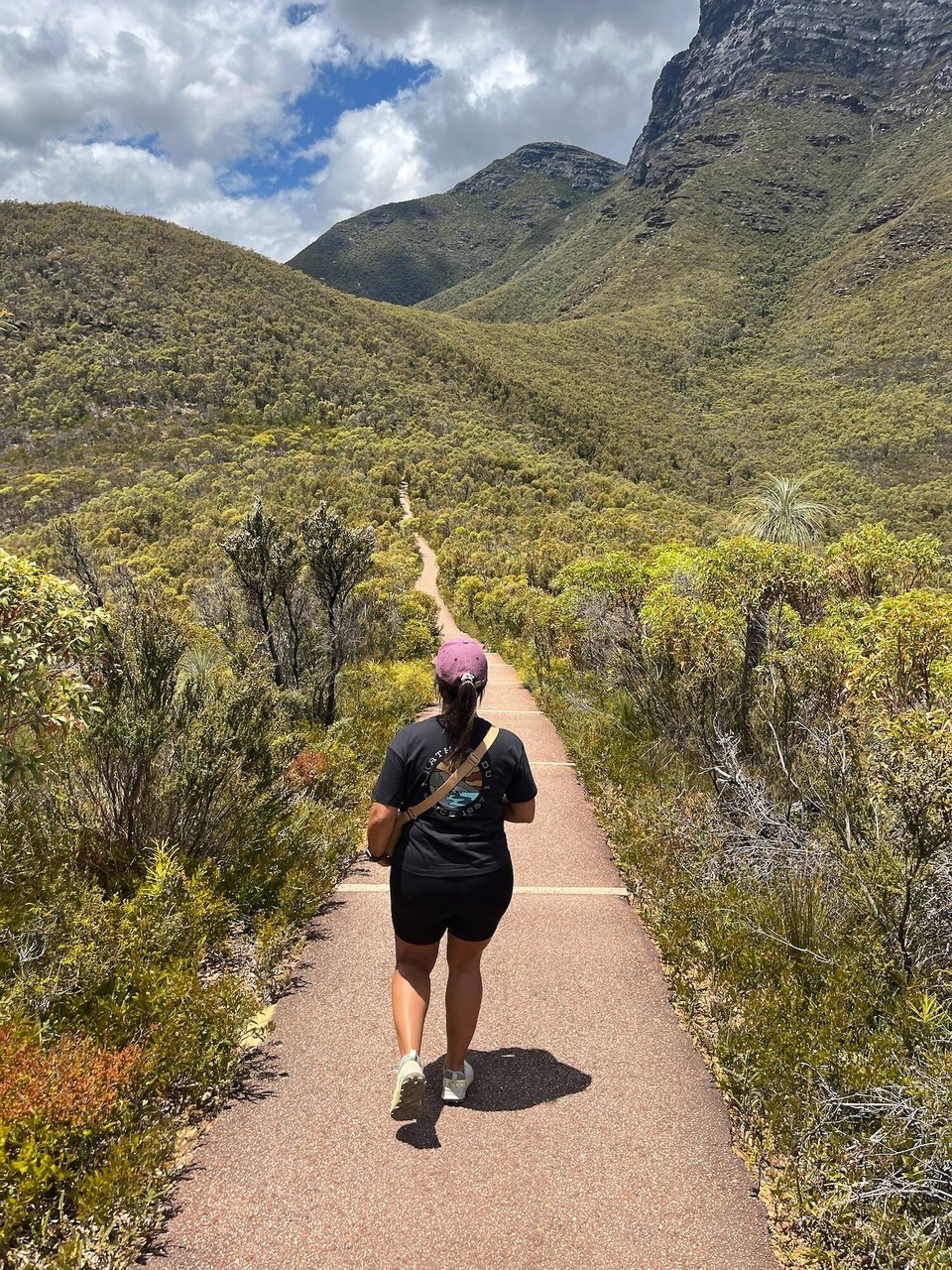 Australien - Stirling Range National Park - Etwas mehr als 3 km lagen vor uns