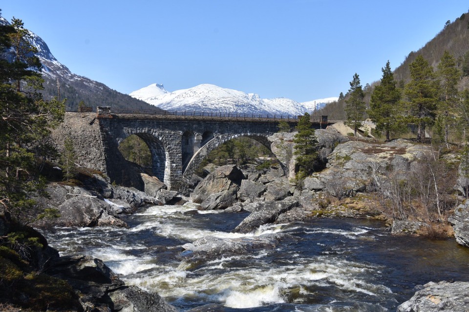 Norwegen - Bjorli - Romsdalen Brücke