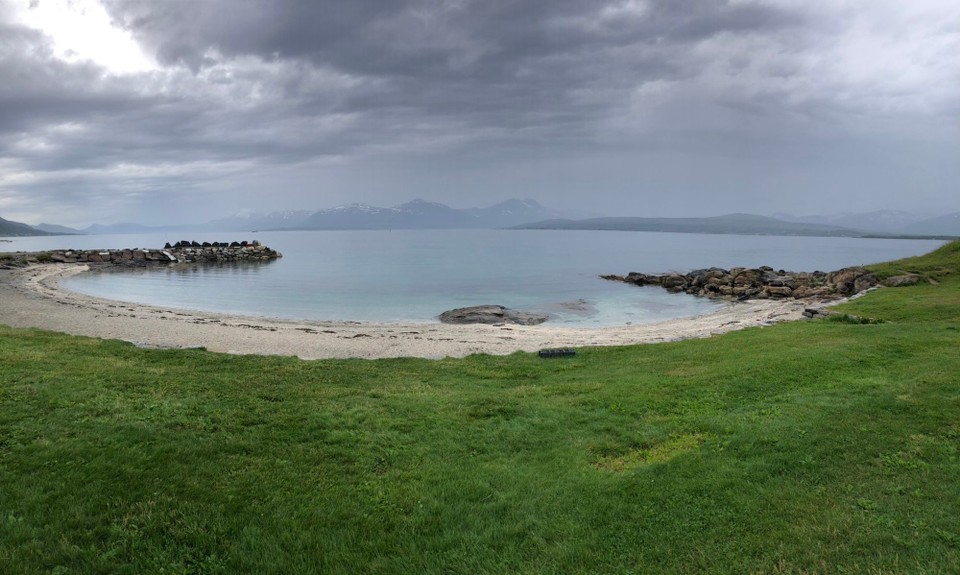 Norwegen - Tromsø - Telegrafbukta Beach