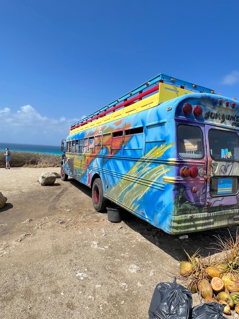 Aruba - Oranjestad - Unser Bus
