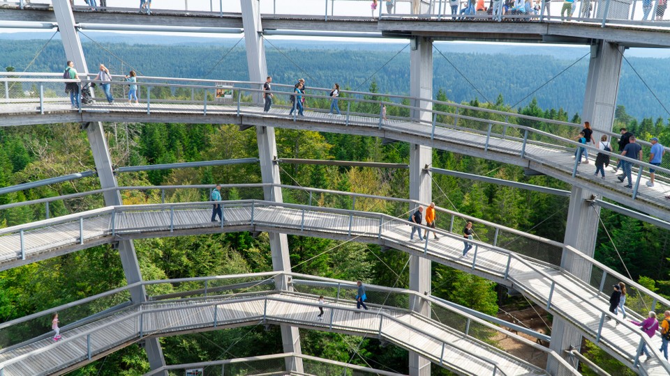 Deutschland - Bad Wildbad - An Ende geht's immer noch höher.