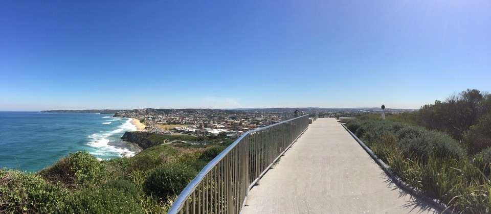 Australia - Newcastle - Newcastle Memorial Walk. Pretty awesome trip overlooking the entire city. 