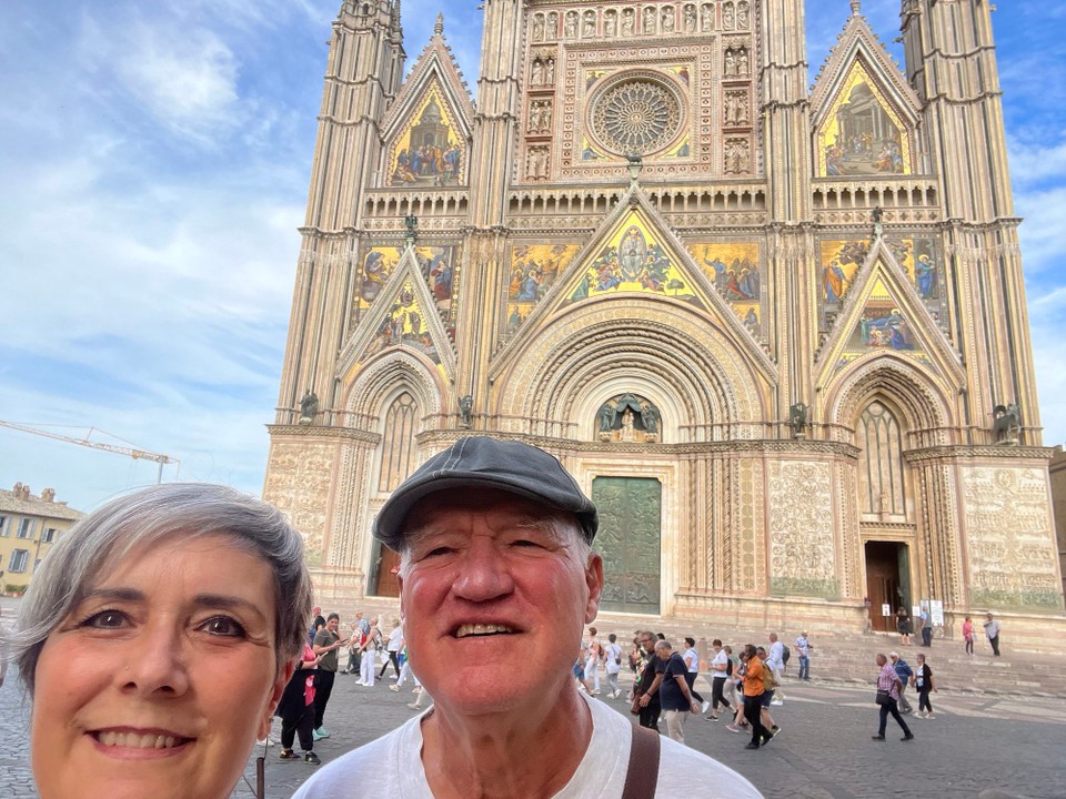 Italien - Orvieto - Zum Beweis, dass wir hier waren😉☺️