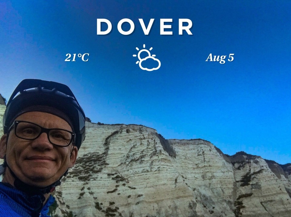 United Kingdom - Dover - In der Abenddämmerung zum Hafen und ab auf die Fähre Richtung Hochsommer in Calais.