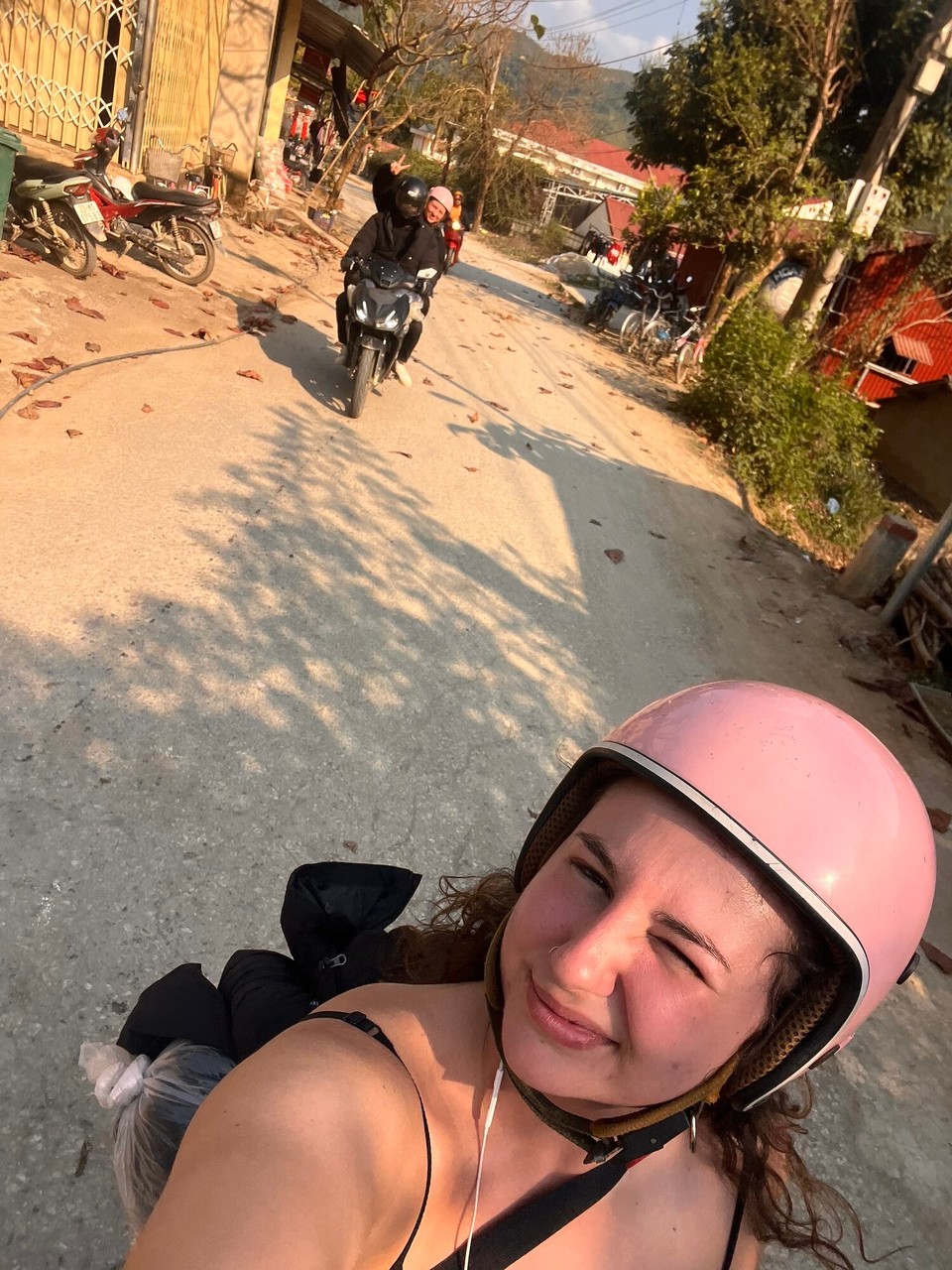 Vietnam - Ha Giang - An hours drive to the last stop of the day. My bum hurt on this one from the bumps in the road