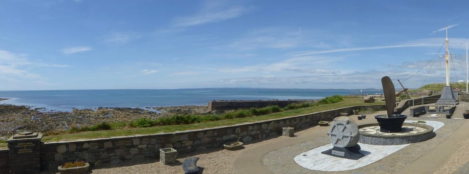 Ireland - Kilmore Quay - A memorial to those lost at sea.