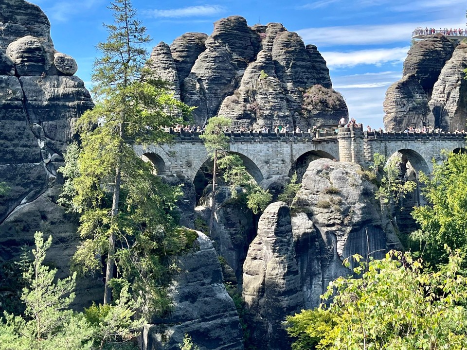 Deutschland - Rathen - Basteibrücke