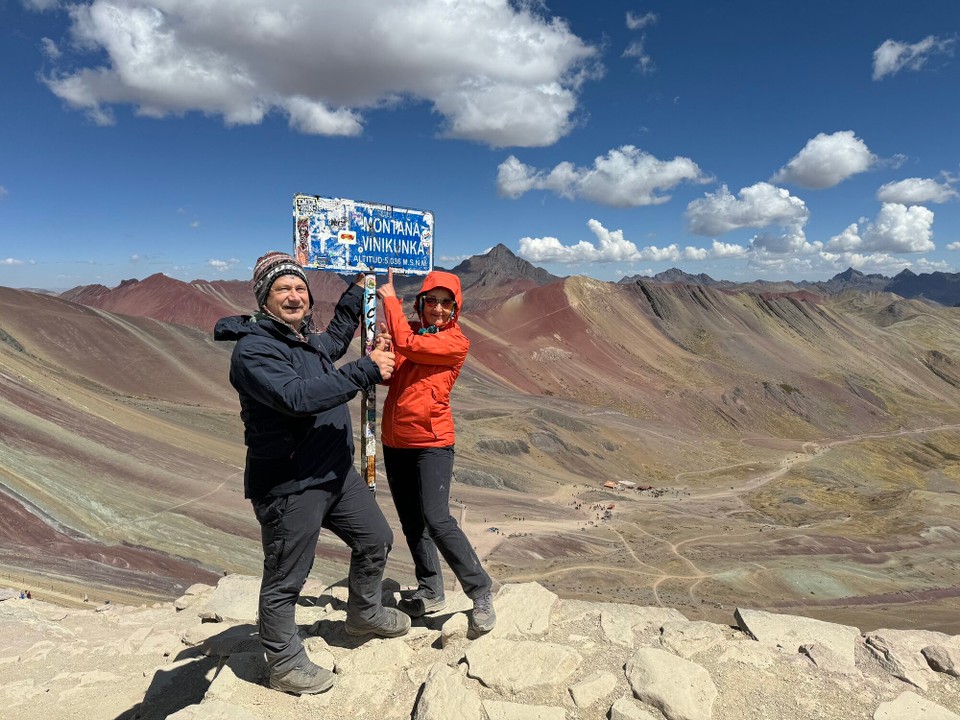 Peru -  - Dann sind wir oben