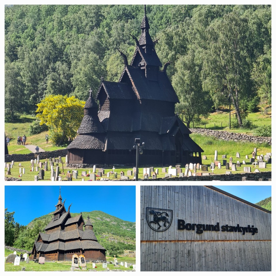Norwegen - Jostedalsbreen - Stabkirche Borgund
