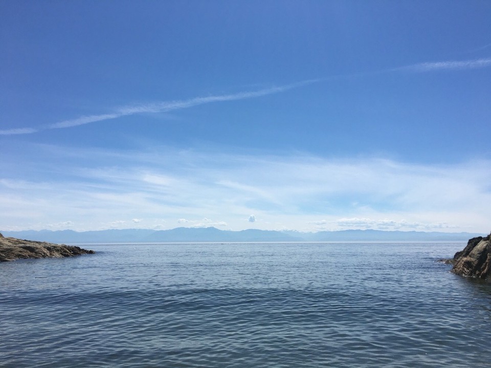 Kanada - Victoria - Und da in der Ferne haben wir Seattle. Jap das ist so nah. 