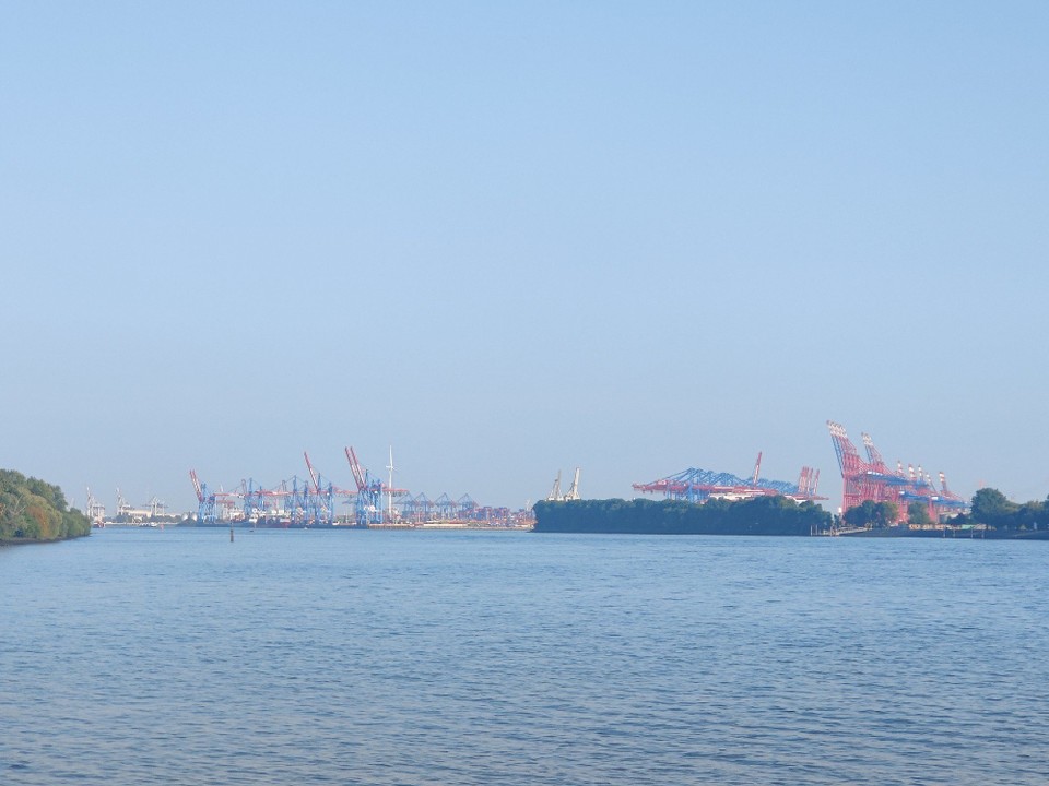 Deutschland - Hamburg - Container-Terminal
