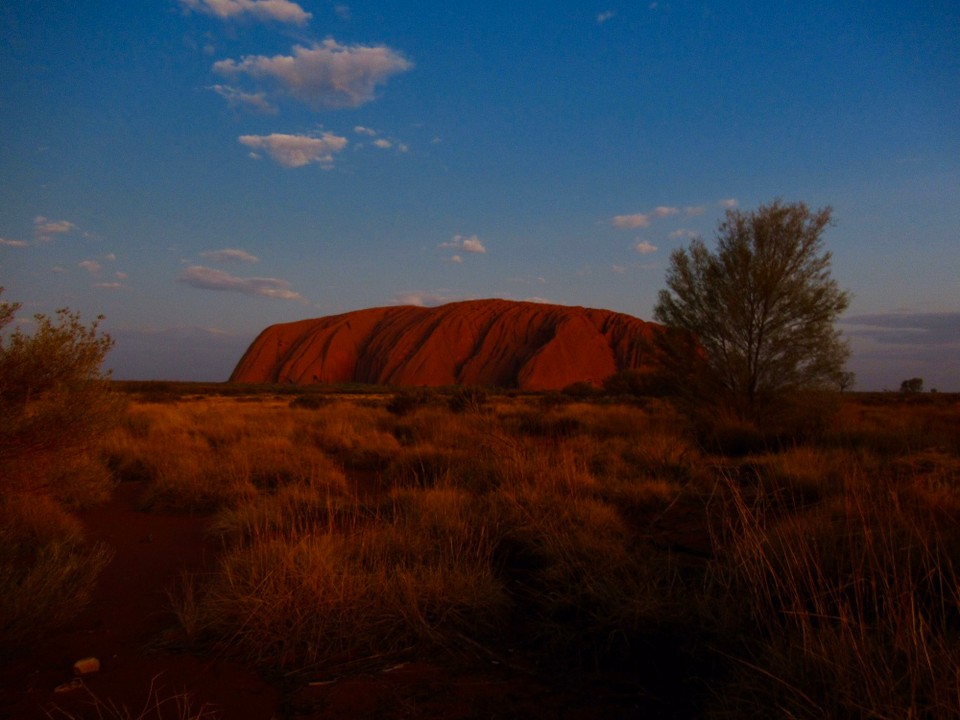 Australien - Mutitjulu - Später dunkelrot