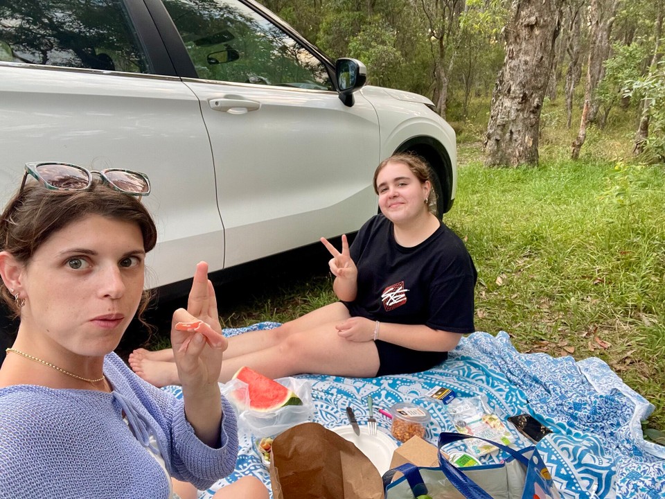 Australien - Blue Mountains - Znacht-Picknick