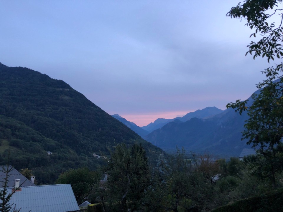 Frankreich - Allemond - 10 Minuten bevor die Sonne unterging haben wir wieder das Auto erreicht.