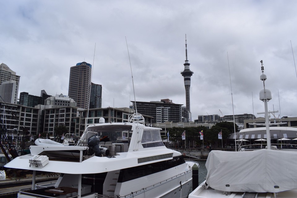 Neuseeland - Auckland - kleines Schiff (aber trotzdem teuer)