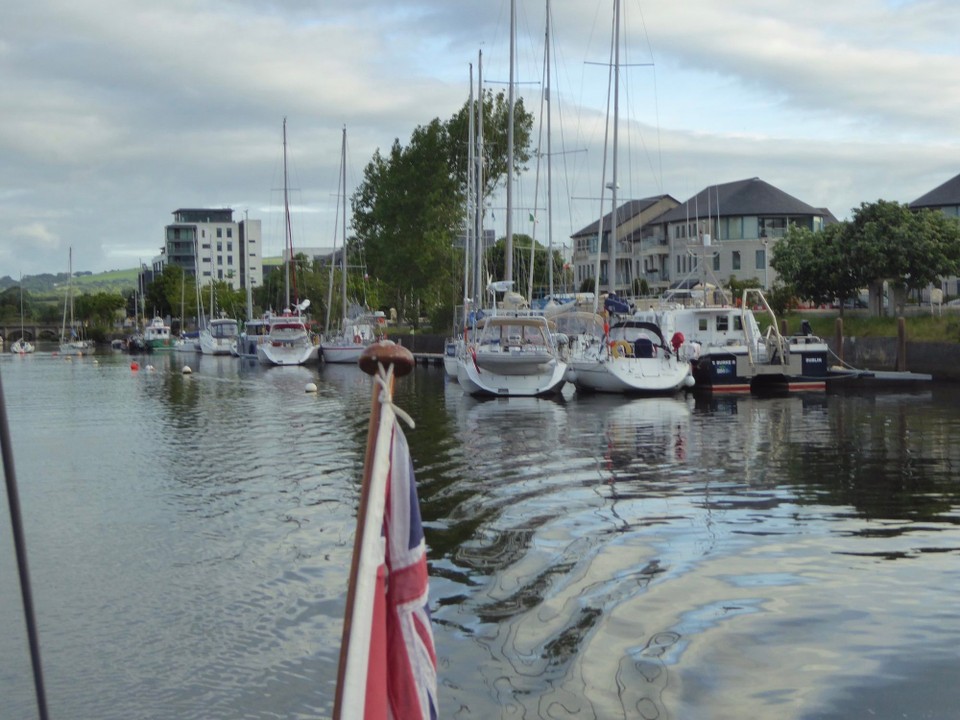 Ireland - Kilmore Quay - Probably not the most sensible decision to make at 10 o’clock at night, but looking at the forecast of light westerlies we decided to make use of the tides and flat seas going south in the morning. 