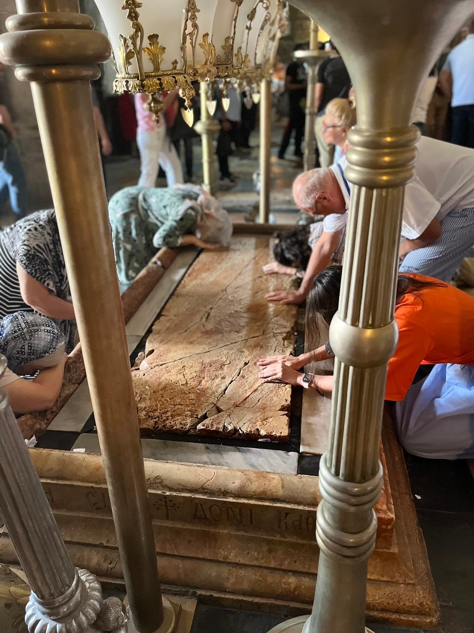 Israel - Jerusalem - Hier soll Jesus gelegen haben