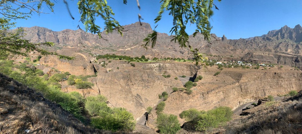 Cape Verde - Cha da Morto - Vue sur cet énorme canyon