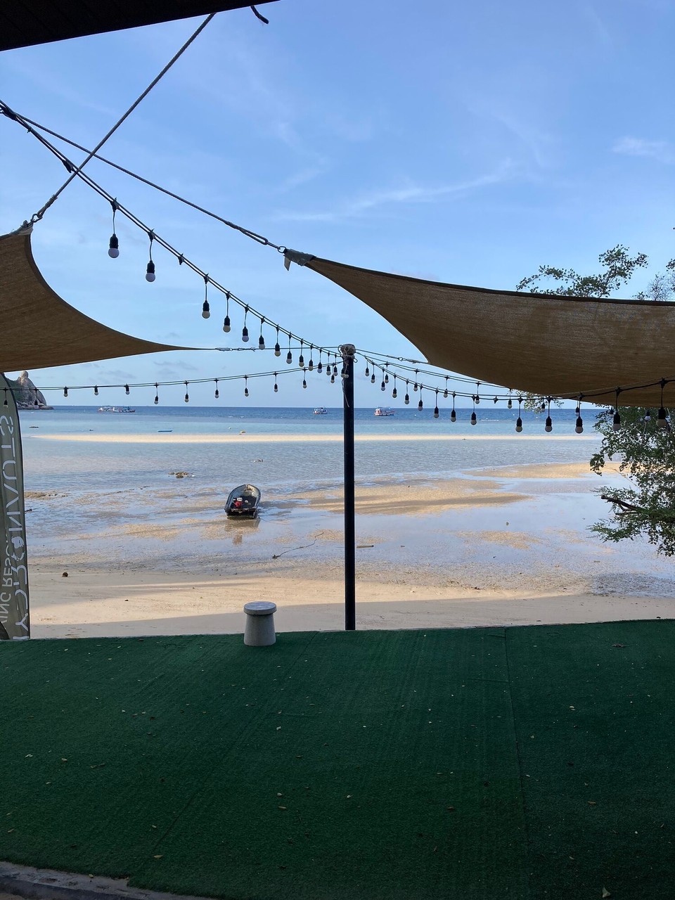 Thailand - Ko Pha-ngan - Ausblick vom Hostel 🥳