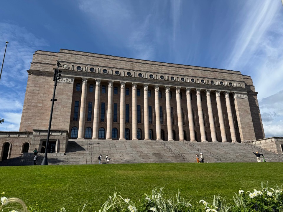 Finnland - Helsinki - Parlamentsgebäude