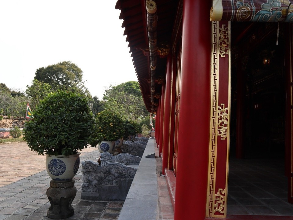 Vietnam - Huế - Eine Gebetstempel im Royal Palace